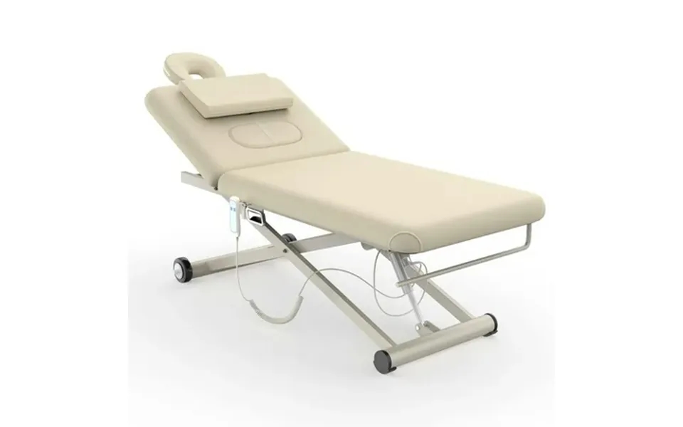 Electric Massage Table Electric Lift Motor Height Adjustable And Manual Backrest Adjustable Angle For Treatment Medical