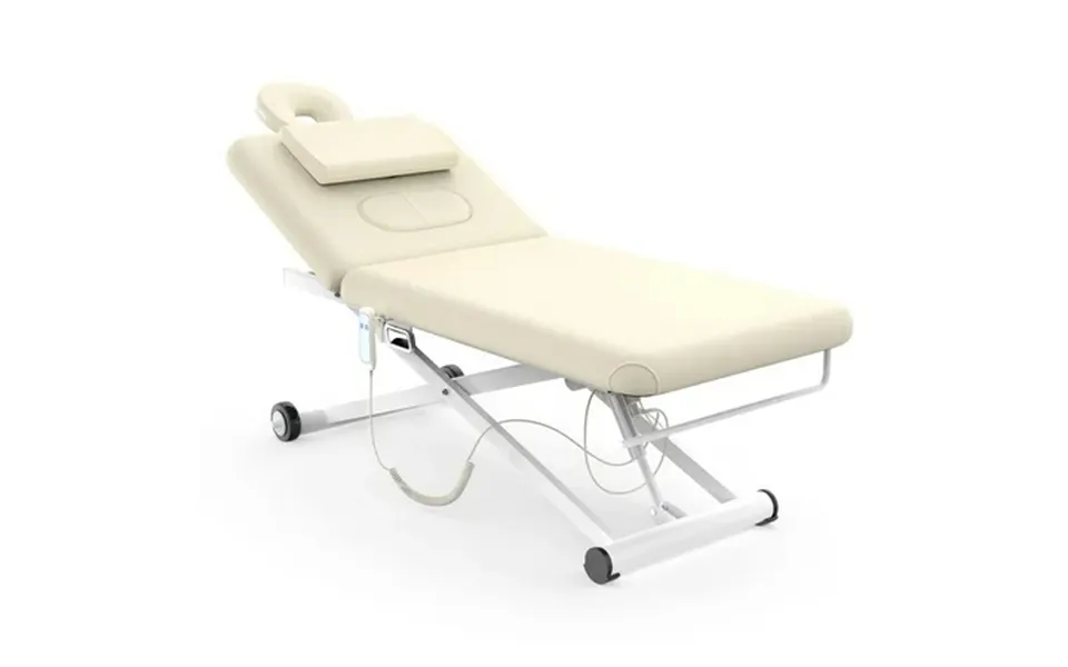 Electric Massage Table Electric Lift Motor Height Adjustable And Manual Backrest Adjustable Angle For Treatment Medical