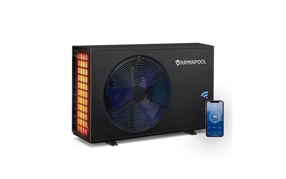 Electric Pool Heat Pump 30 000 Btu Pool Heater 8000 Gallons Wifi Control Titanium Heat Exchanger Smart Inverter For Abov