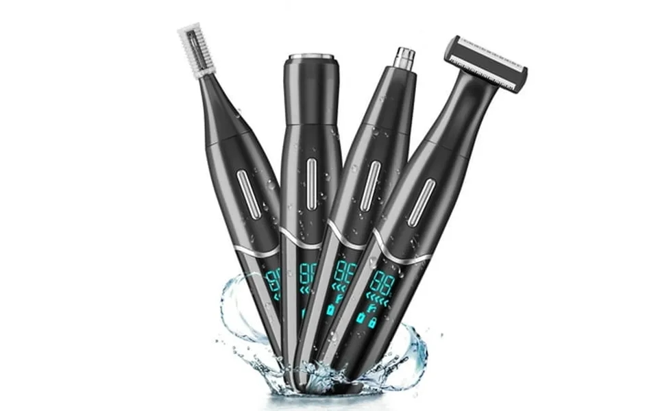 Electric Razors For Women 4 In 1 Painless Electric Shaver Rechargeable Lady Electric Bikini Trimmer Pubic Hair Removal W