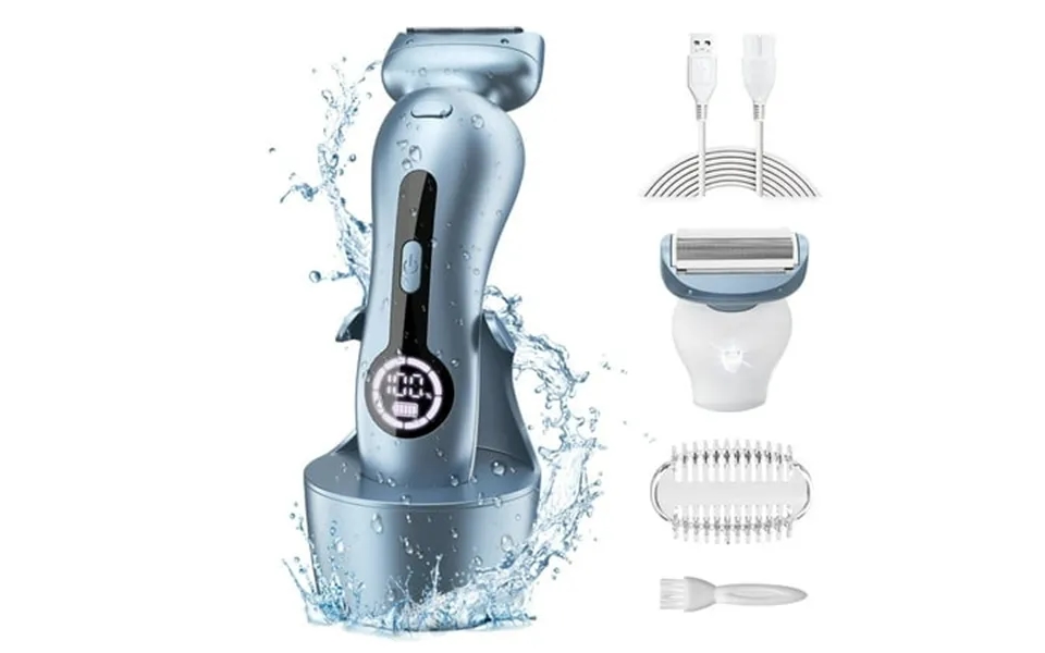 Electric Shaver For Women Womens Electric Razor Lady Ipx7 Waterproof Legs Arm Underarm Painless Epilator Body Hair Remov