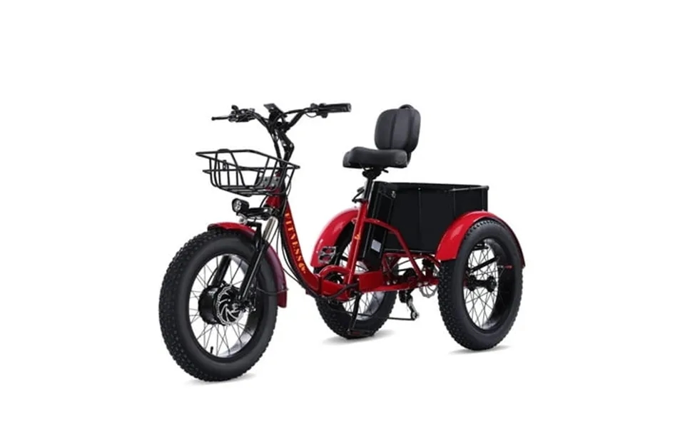 Electric Tricycle For Adults Folding E-trike Motorized Tricycle Electric 3 Wheels Trike Powerful 500w Motor Electric Tri