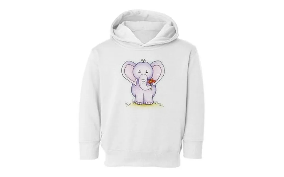 Elephant With A Red Flower Hoodie Toddler -image By Shutterstock 4 Toddler