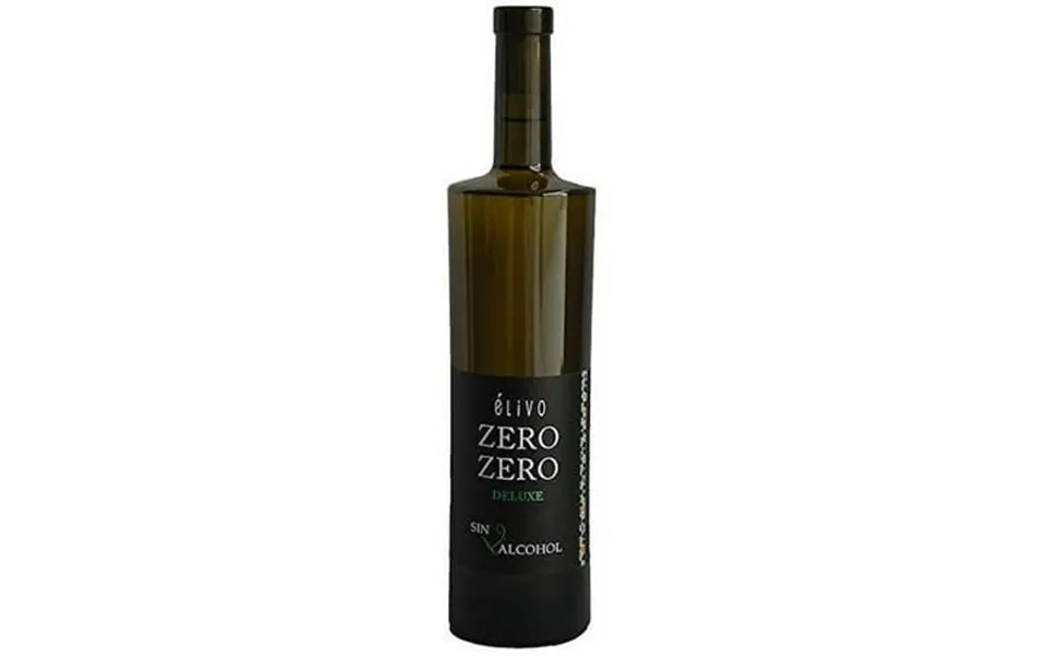 Elivo Zero Zero Deluxe White Dealcoholized 0.0% Non-alcoholic White Wine From Spain 750ml Low Sugar Low Calories
