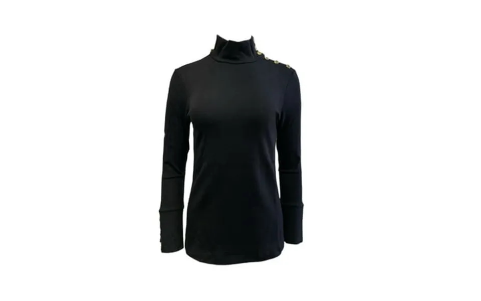 Elizabeth Mckay Long Sleeve Riley Turtleneck X-small Black