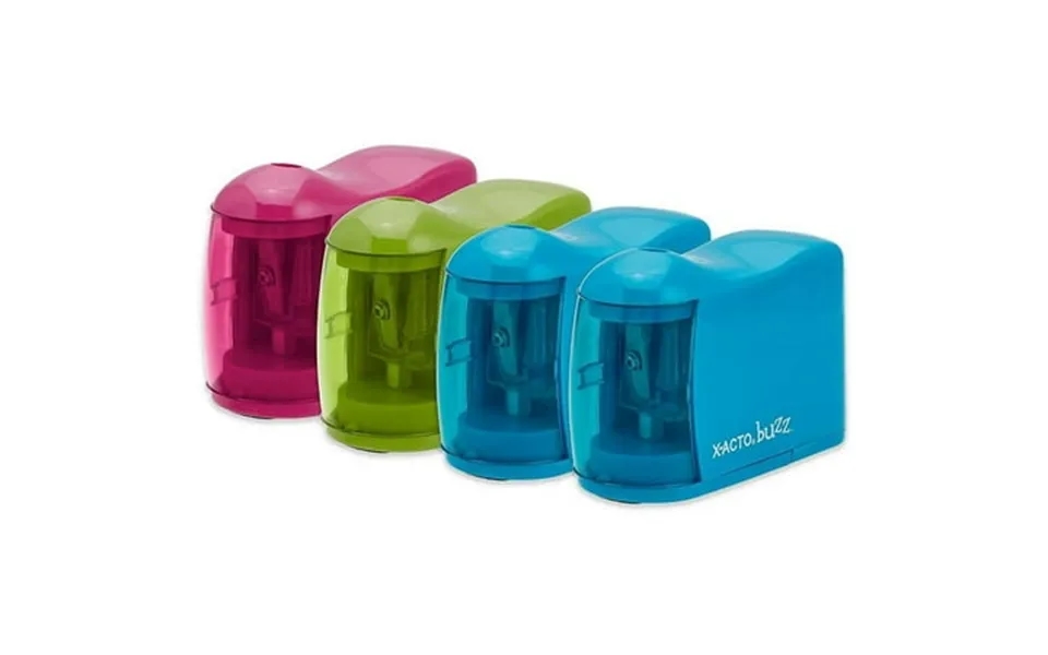 Elmers Buzz Battery-powered Pencil Sharpener Color May Vary 16758 Pack Of 18