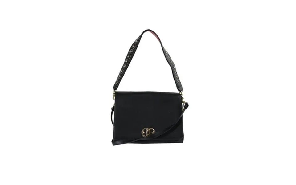 Emma Fox Black Diva Boxy Shoulder Bag Os