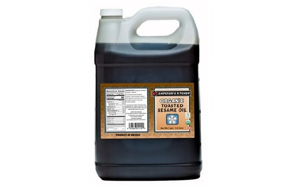Emperor S Kitchen Organic Toasted Sesame Oil - 1 Gallon