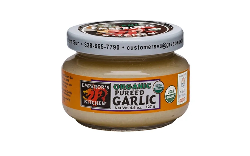 Emperor’s Kitchen Organic Pureed Garlic 4.5 Oz