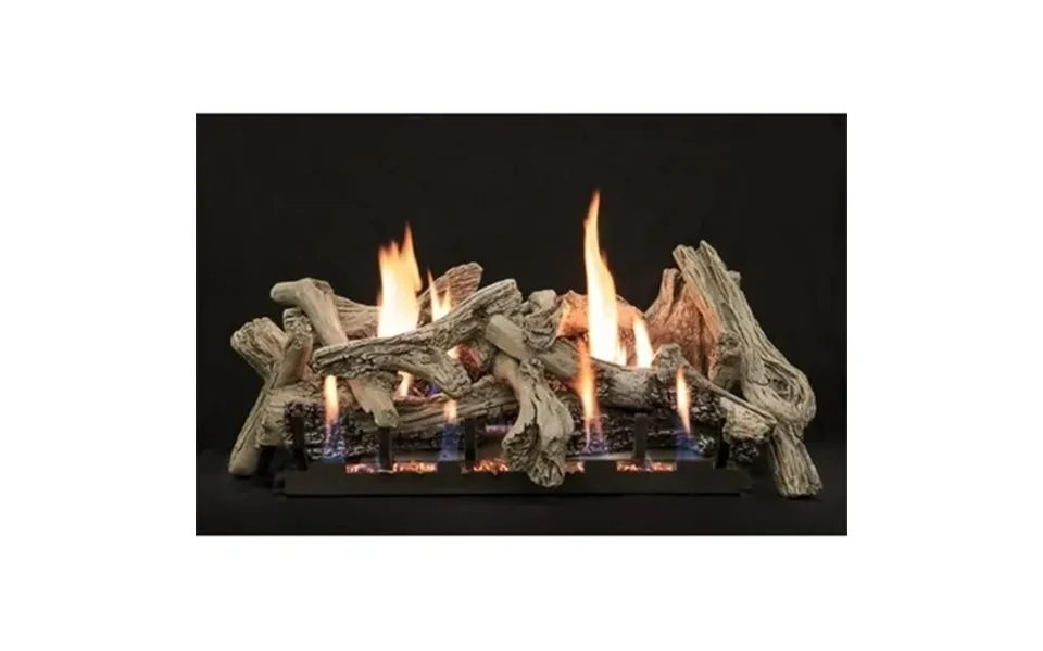 Empire Ls24cd 24 In. Burncrete Driftwood Log Set For Fireplace - 10 Piece