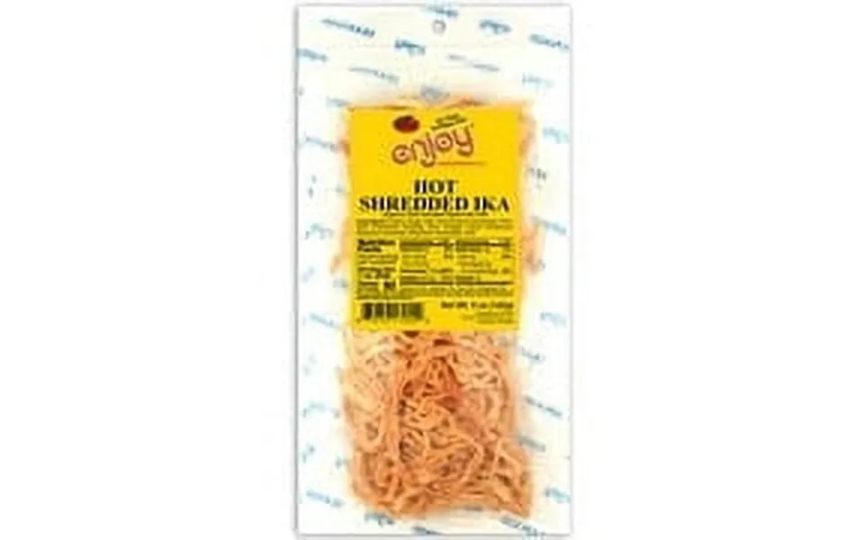 Enjoy Hot Shredded Ika 5 Oz Brand Enjoy Resealable Bag No Allergens