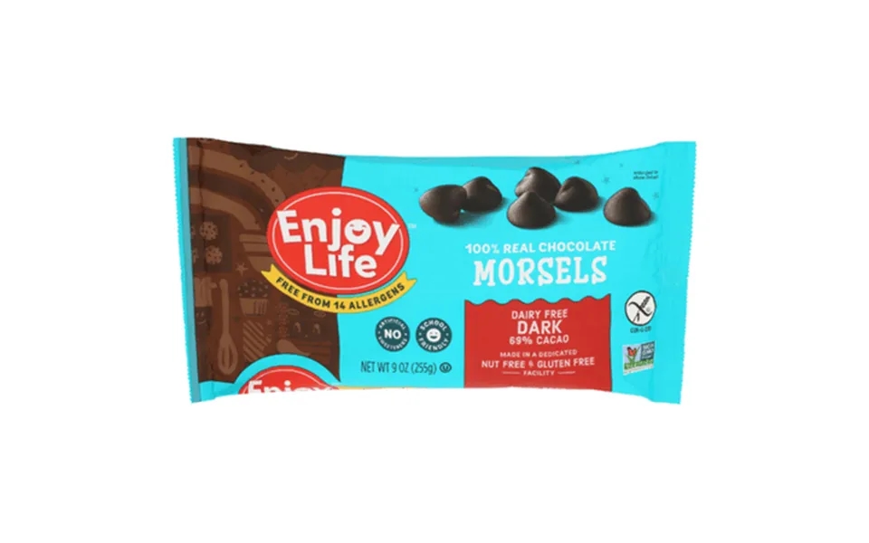 Enjoy Life Dark Chocolate Morsels 9 Oz - Pack Of 3
