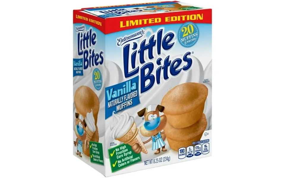 Entenmann S Little Bites Vanilla Mini Muffins 5 Pouches 8.25 Oz Single Pack Offer From Winrock Store