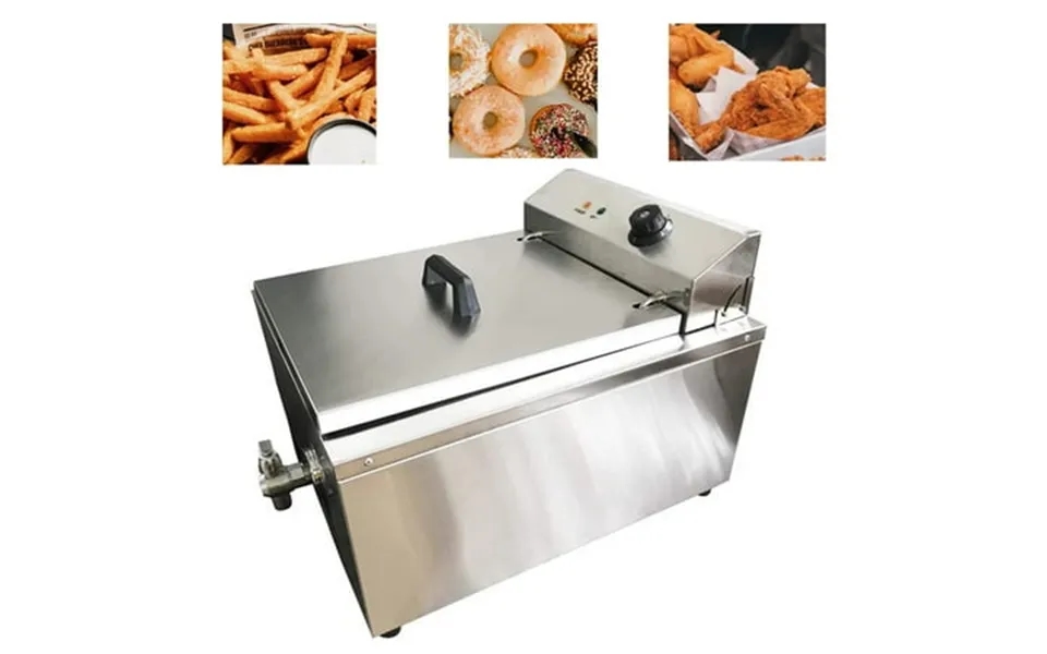 Eqcotwea 2000w Electric Deep Fryer Stainless Steel
