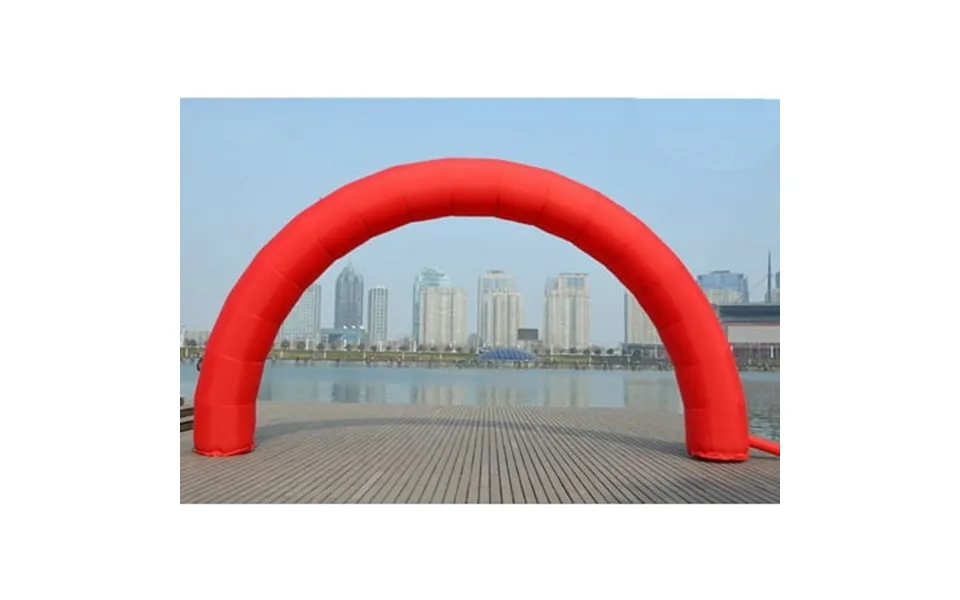 Eqcotwea 20*10ft Red Inflatable Arch For Festive Ceremony Without Blower