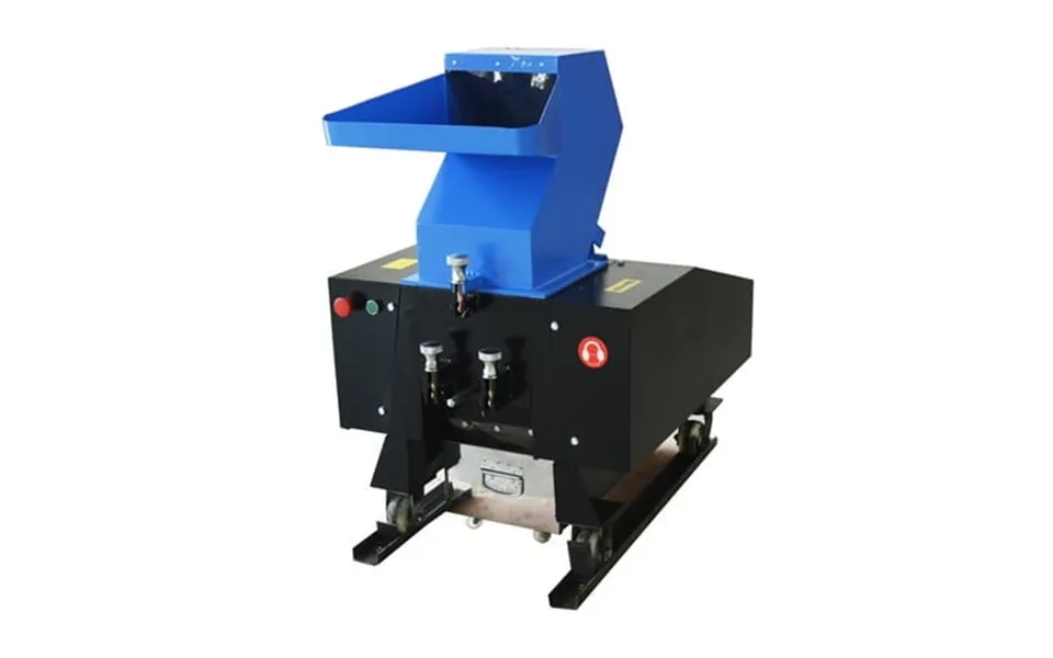 Eqcotwea 220v Electric Plastic Shredder 250 Type Industrial Plastic Bottle Crushing Grinder Machine