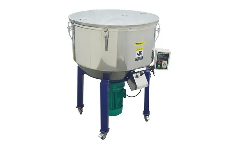 Eqcotwea 220v Vertical Blender Industrial Plastic Granule Powder Mixer Stainless Steel