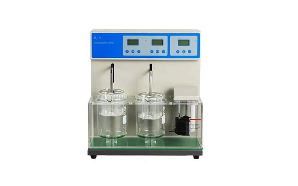 Eqcotwea Double Cups Disintegration Time Limit Tester Analyzer Lab Equipment Test Machine
