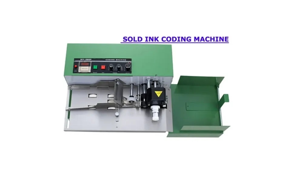 Eqcotwea My-380 Continuous Coding Machine Solid Inkjet Label Coding Machine Auto Batch Coding Equipment