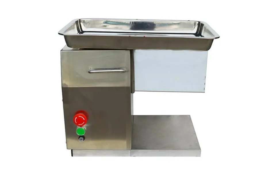 Eqcotwea Stainless Commercial Meat Slicer Electric Beef Lamb Chops 8mm Thick Meat