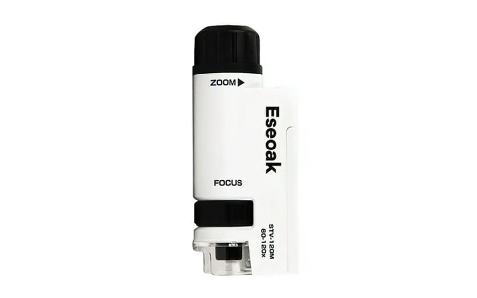 Eseoak Led Microscopes Illuminated Led Handheld Microscope 60x - 100x Adjustable Zoom