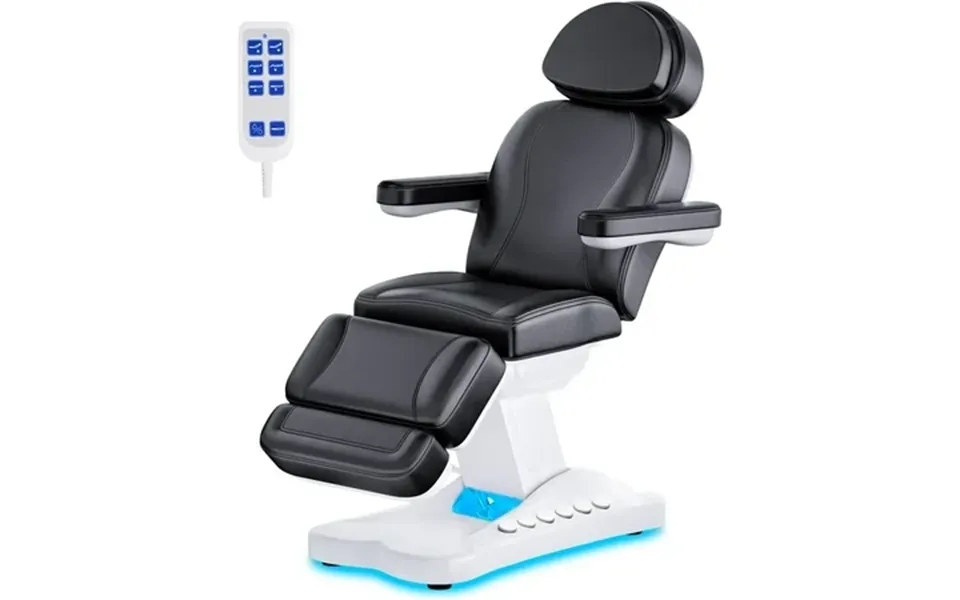 Esheno Fully Electric Bed 3 Motors 200w Adjustable Backrest Legrest Multi-functional Black