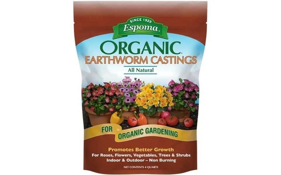 Espoma Organic 4 Qt. Earthworm Castings Soil Conditioner Ec4