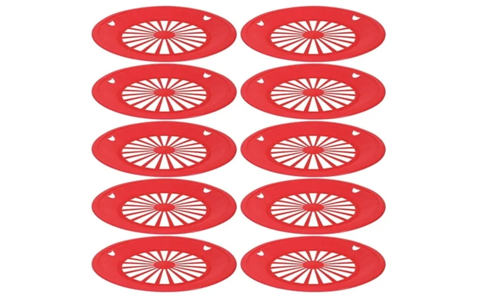 Etereauty Plate Holder Plastic Bbq Paper Support Picnic Platter Durable Plates Duty Heavy Dish Snack Holders Barbecue Se