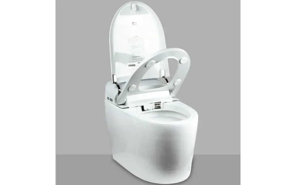 Euroto One-piece Luxury Heated Seat Smart Electric Bidet Toilet White Ceramic