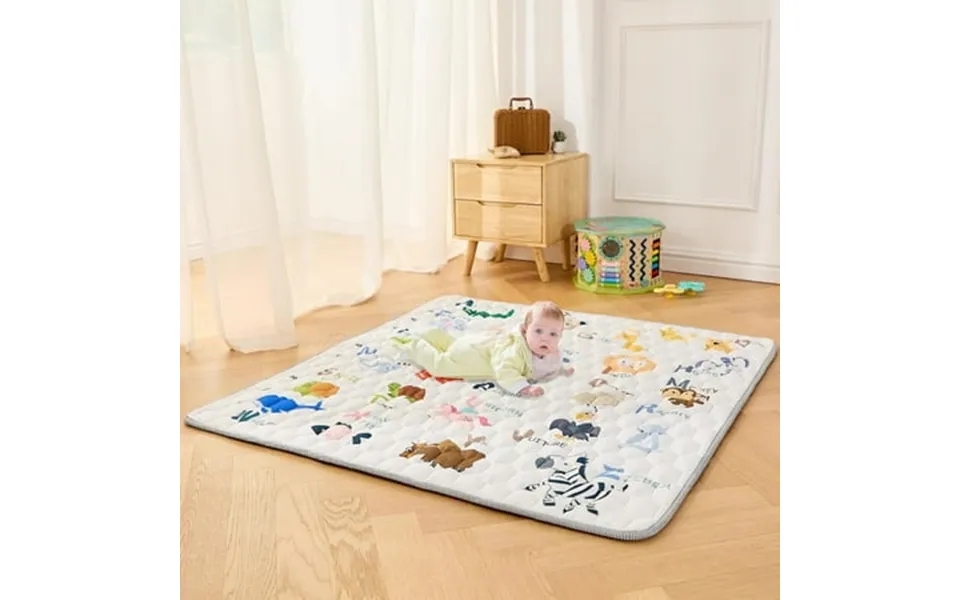 Euzodnak Diary Baby Play Mats For Floor 50x50 Play Mat For Playpen Thicken Soft Padding Foam Playmats For Babies And Tod