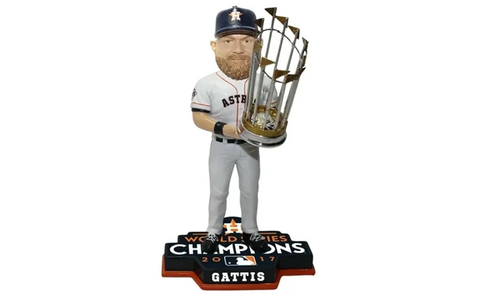 Evan Gattis Houston Astros 2017 World Series Limited Edition Bobblehead Mlb