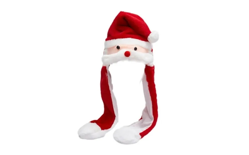 Event & Party Cute Christmas Reindeer Hat With Moving Ears And Jumping Mechanism For Kids And Adults Festive Accessory F