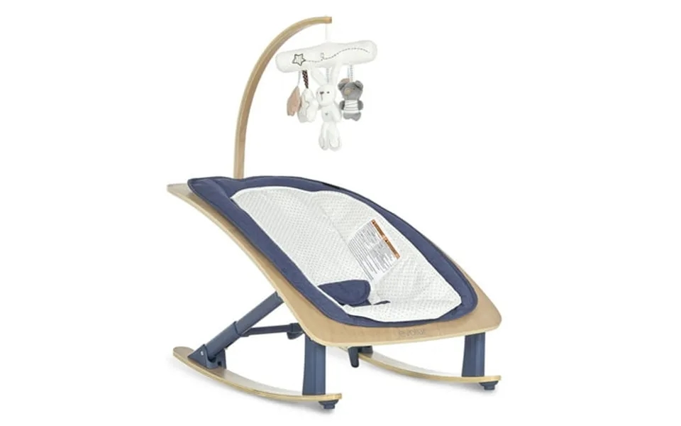 Evolur Tory 2-in-1 Rocker & Chair Blue