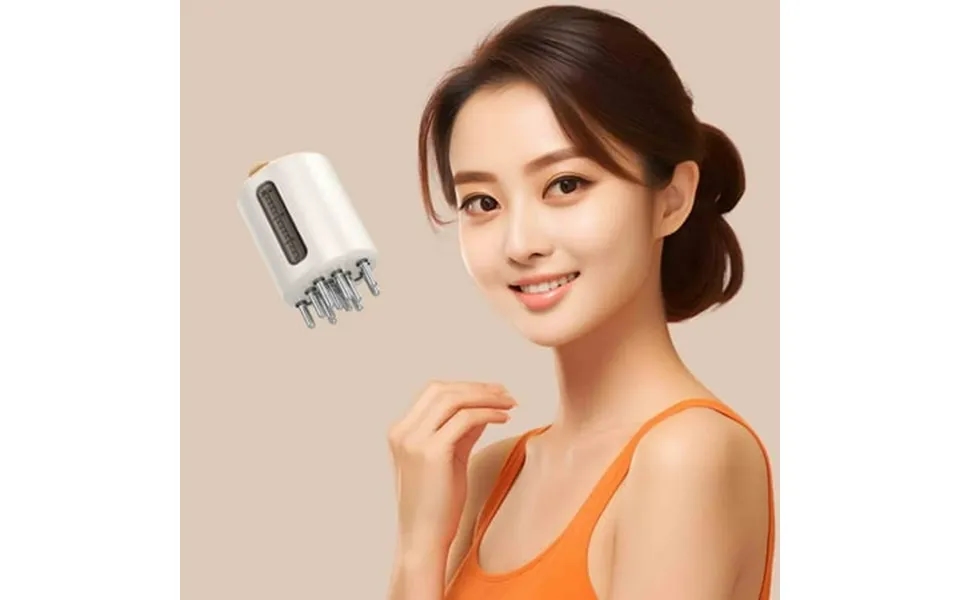 Exaxta Hair Oiling Applicator And Electric Scalp Massager - Portable 2 In 1 Electric Hair Oil Applicator Dispenser For S