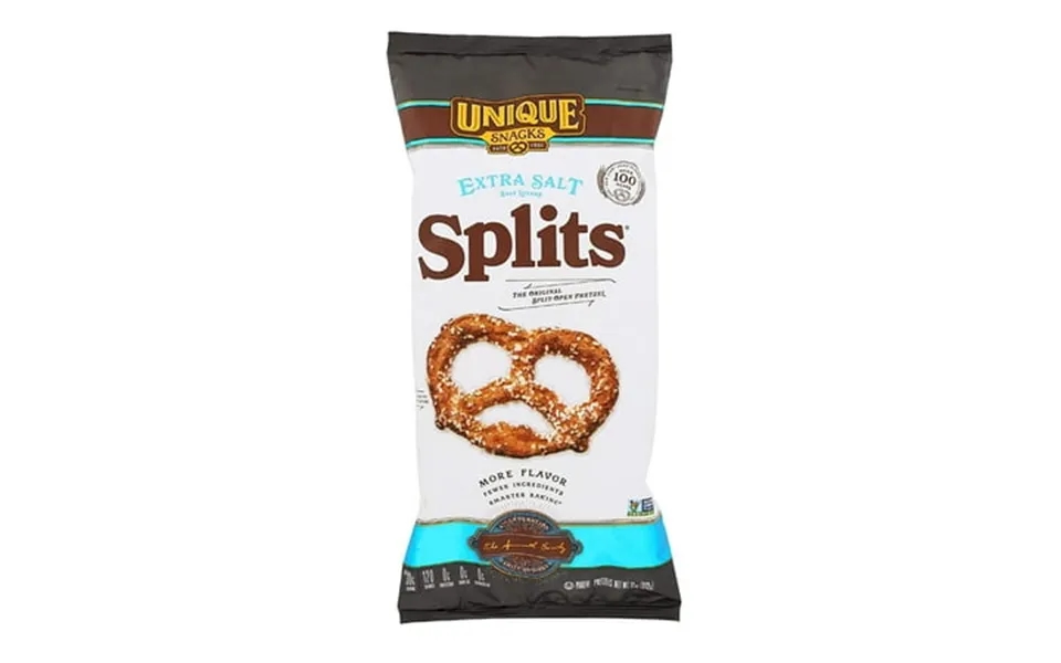 Extra Salt Splits Pretzels Original Split-open Pretzels Delicis Homestyle Baked Snack Bag Kosher Non-gmo Food No Artific