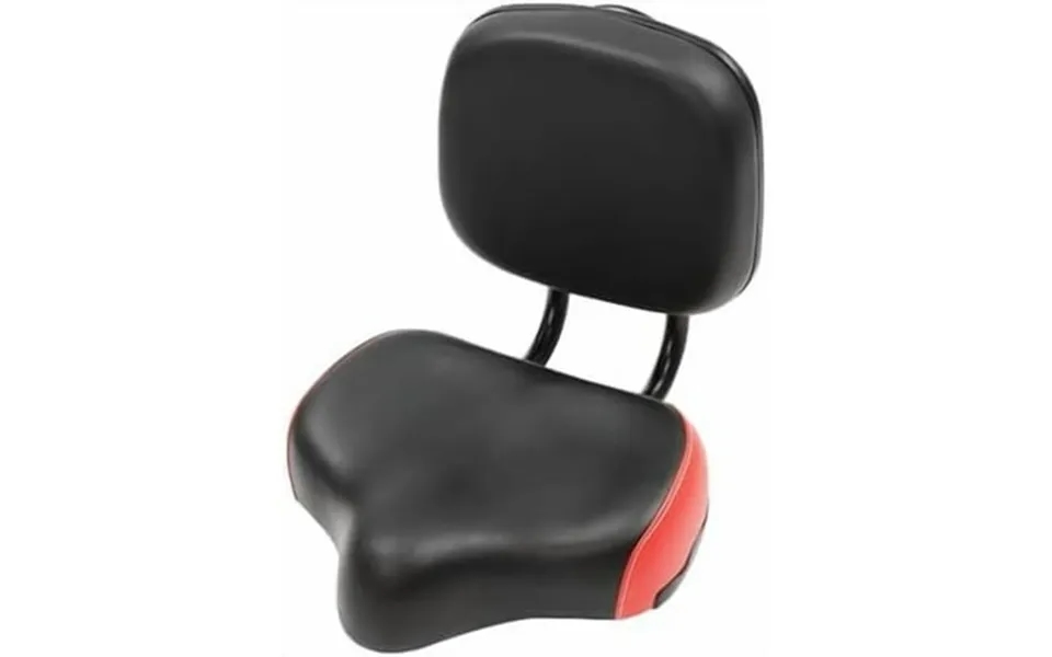 Extra Wide Bicycle Seat W Backrest Comfortable Wide Tricycle Saddle Seat Good Support & Cushioning Effect Adjustable Bac