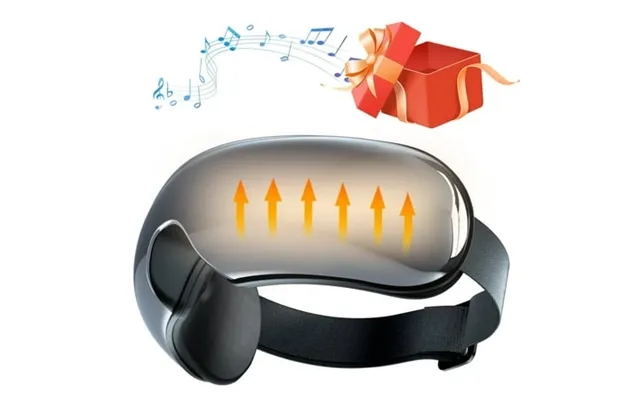 Eye Massager With Heat Visualization Eye Massager For Dark Circles Puffiness Migraines Heated Eye Mask With Bluetooth Mu product image