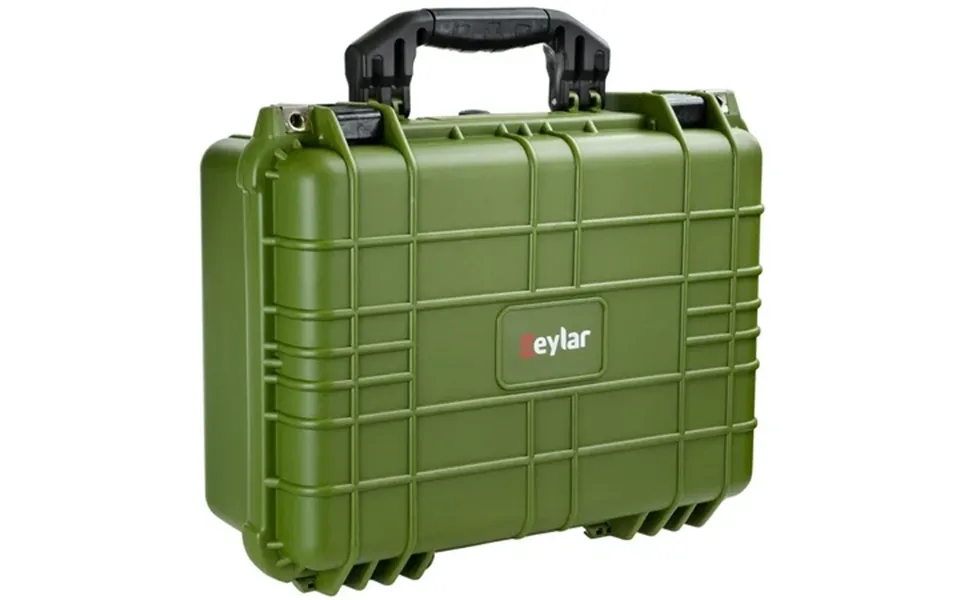 Eylar Standard 16 Gear Equipment Hard Camera Case Waterproof With Foam Tsa Standards Green