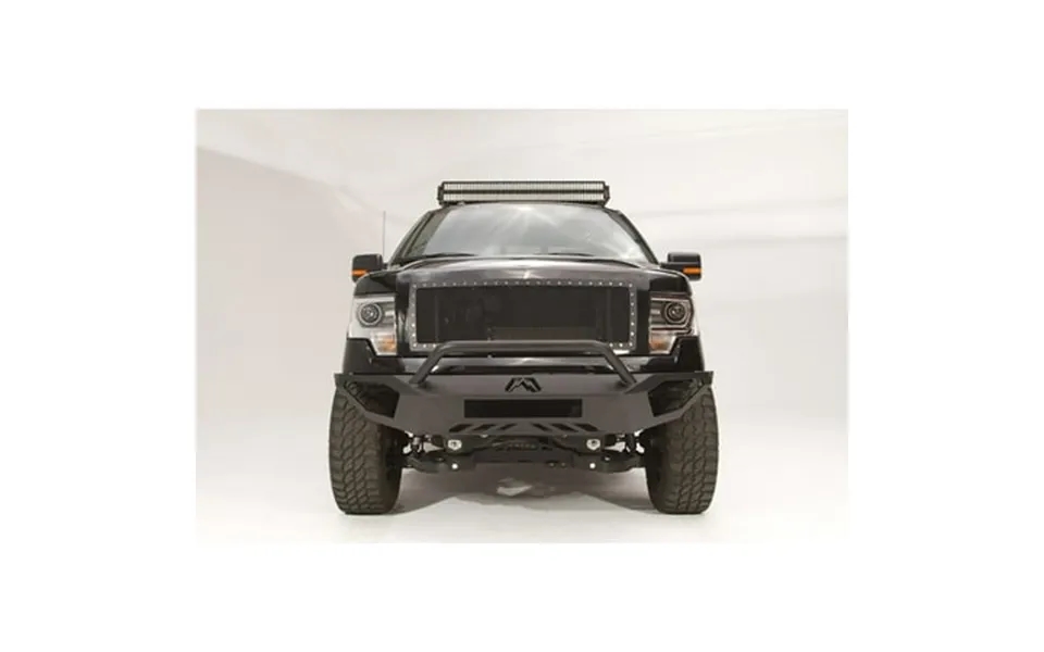 Fab Fours Ff09-d1952-1 Vengeance Front Bumper Fits 09-14 F-150 Fits Select 2009 Ford F150 2014 Ford F150 Super Cab