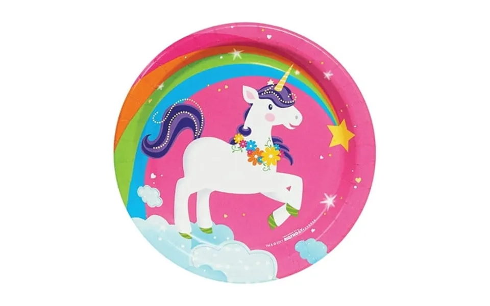 Fairytale Unicorn Small Plates 17cm