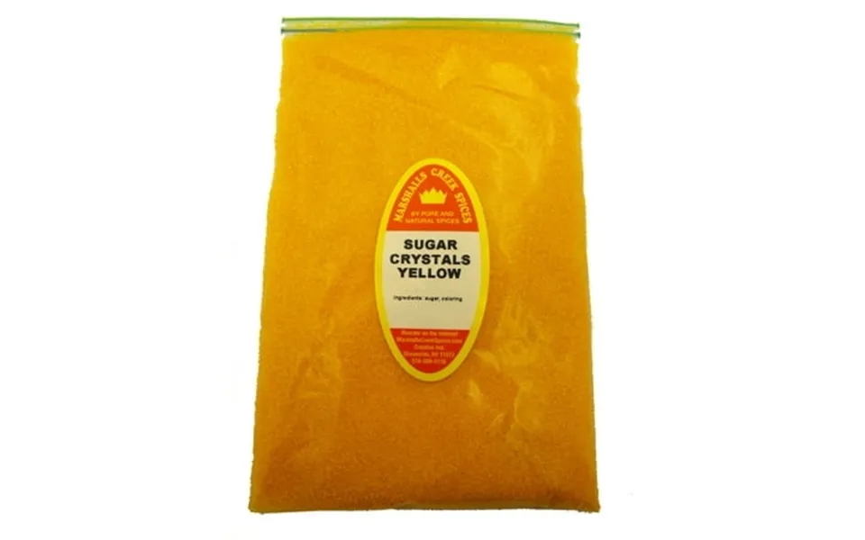 Family Size Refill Marshalls Creek Spices Sugar Crystals Yellow Seasoning 40 Ounce