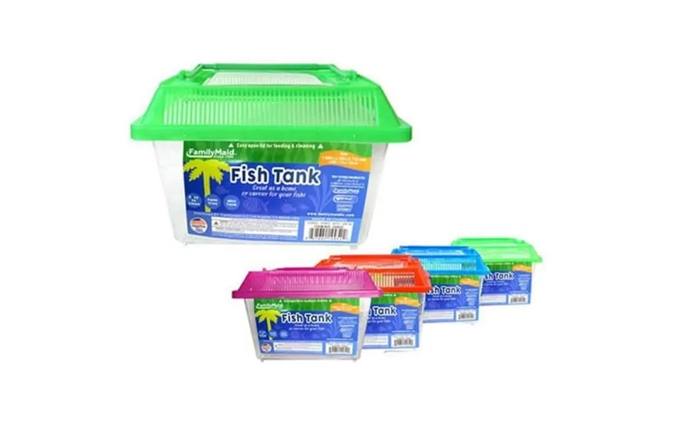 Familymaid 10952 Rectangle Fish Tank 7 X 4.3 X 5.1 In. - Pack Of 48