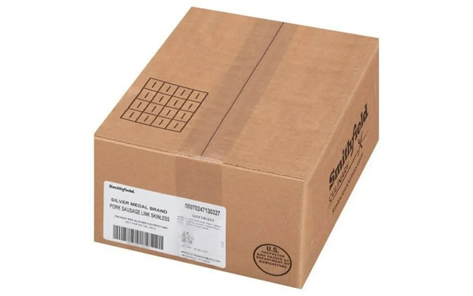 Farmland Silver Medal 58 Percent Lean Skin Smoked Pork Sausage Link 1 Ounce - 1 Each