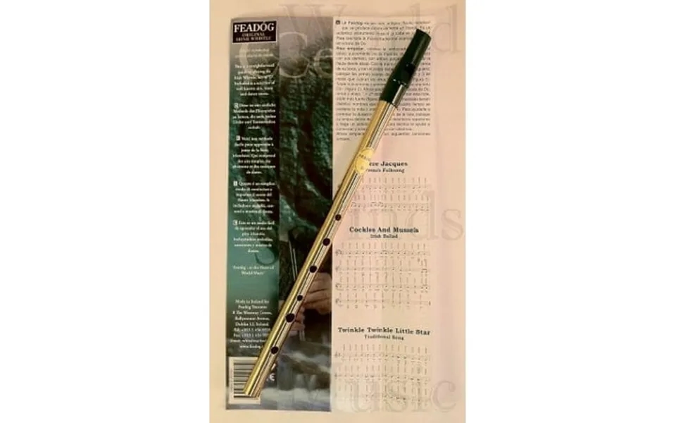 Feadóg Brass Traditional Irish Whistles Key Of D