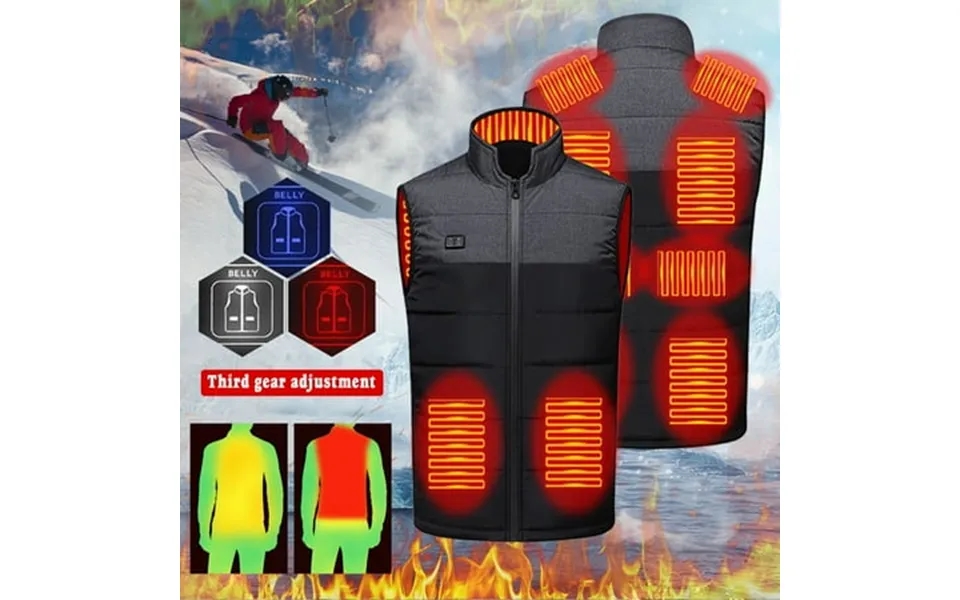 Female Heating Usb11 Heating Male Coat Piece Charging And Coat Smart Cotton Coat Vest Womens Blouse Smart Thermal Vest Y