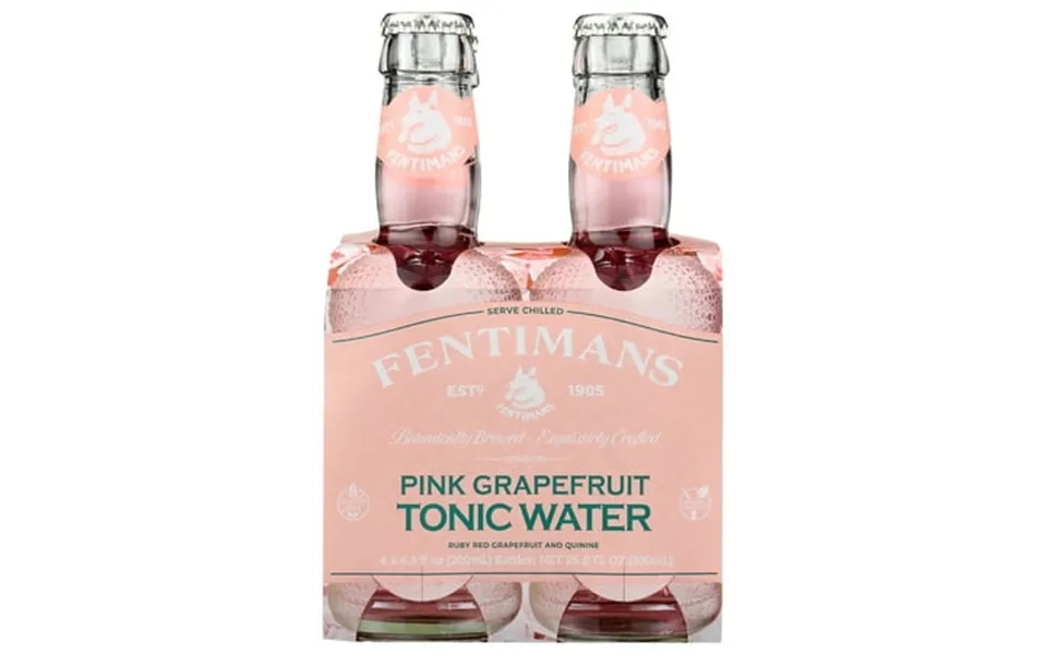 Fentimans Fentimans Pink Grapefruit Tonic Water 26.8 Fluid Ounce Pack Of 6
