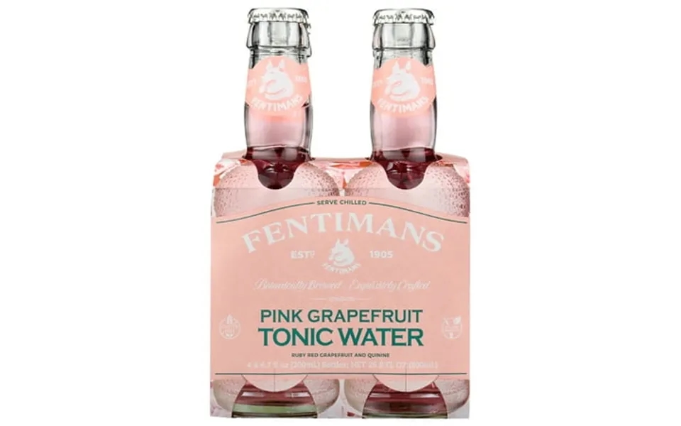 Fentimans Fentimans Pink Grapefruit Tonic Water 26.8 Fluid Ounce Pack Of 6