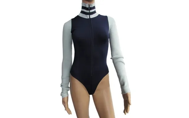 Fenty Puma By Rihanna Women Longsleeve Full Zip Bodysuit Evening Blue Size Xxs product image