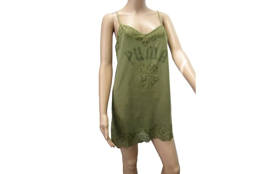 Fenty Puma By Rihanna Womens Lace Trim Sleepwear Teddy Olive Branch S