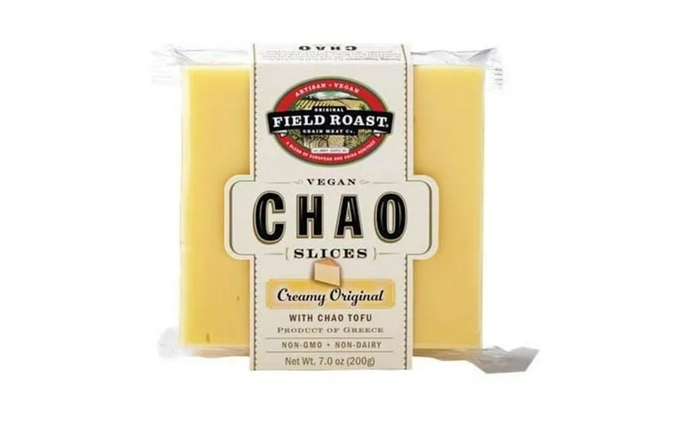 Field Roast Vegan Plant Based Dairy Free Chao Creamy Original Cheese Slices 2
